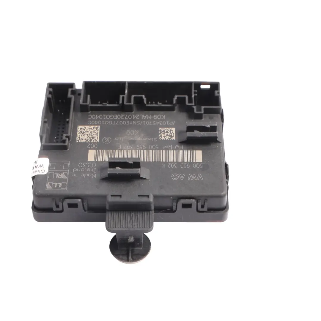 Mk2 AX1 Door Control Module Unit Front Left N/S to Volkswagen Tiguan with Part number 5Q0959392K Volkswagen Tiguan Mk2 AX1 Door Control Module Unit Front Left N/S - SKU 5Q0959392K - Part number 5Q0959392K