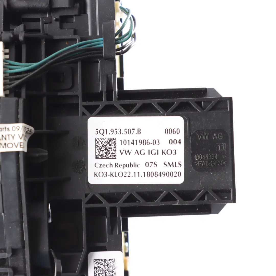 Seat Leon Mk3 Steering Column Cluster Indicator Wiper Stalk - SKU 5Q1953507B - Part number 5Q1953507B