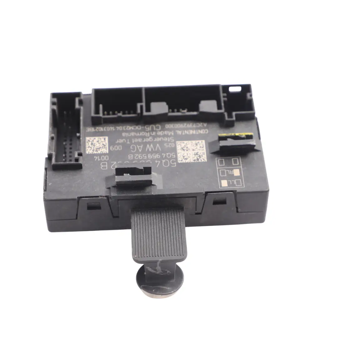 Seat Leon Mk3 Door Module Control Unit Front Passenger's Side Door - SKU 5Q4959592B - Part number 5Q4959592B