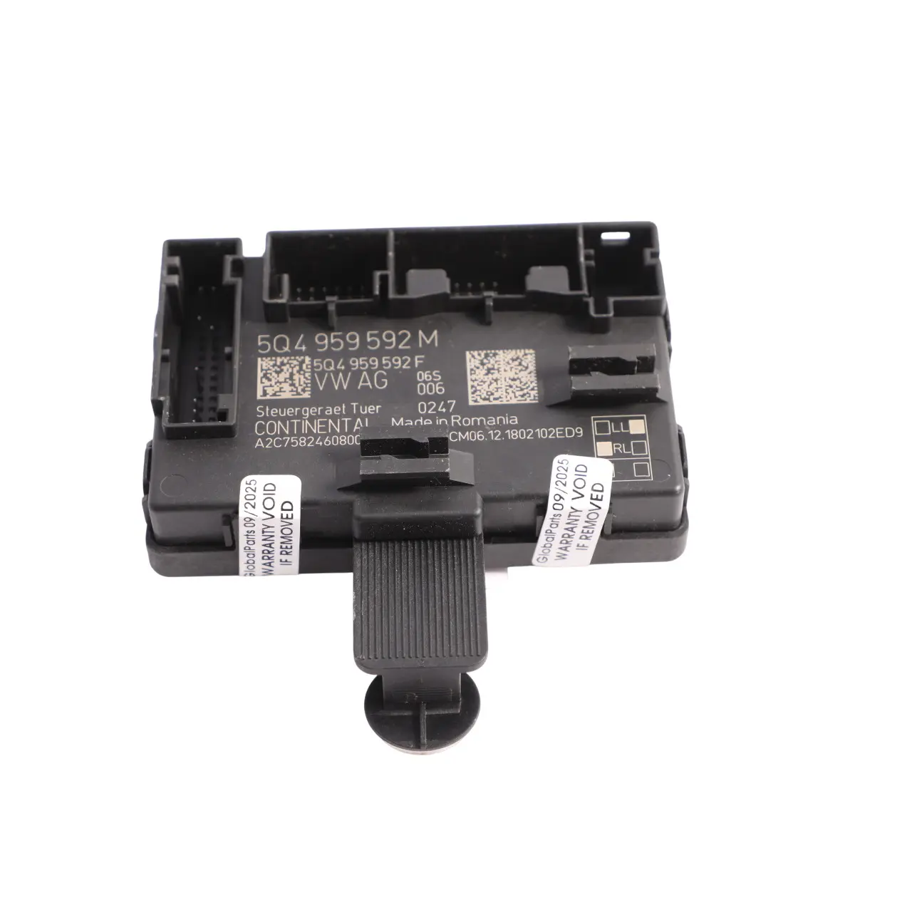 Seat Leon Mk3 Door Module Control Unit Front Passenger's Side Door 5Q4959592M
