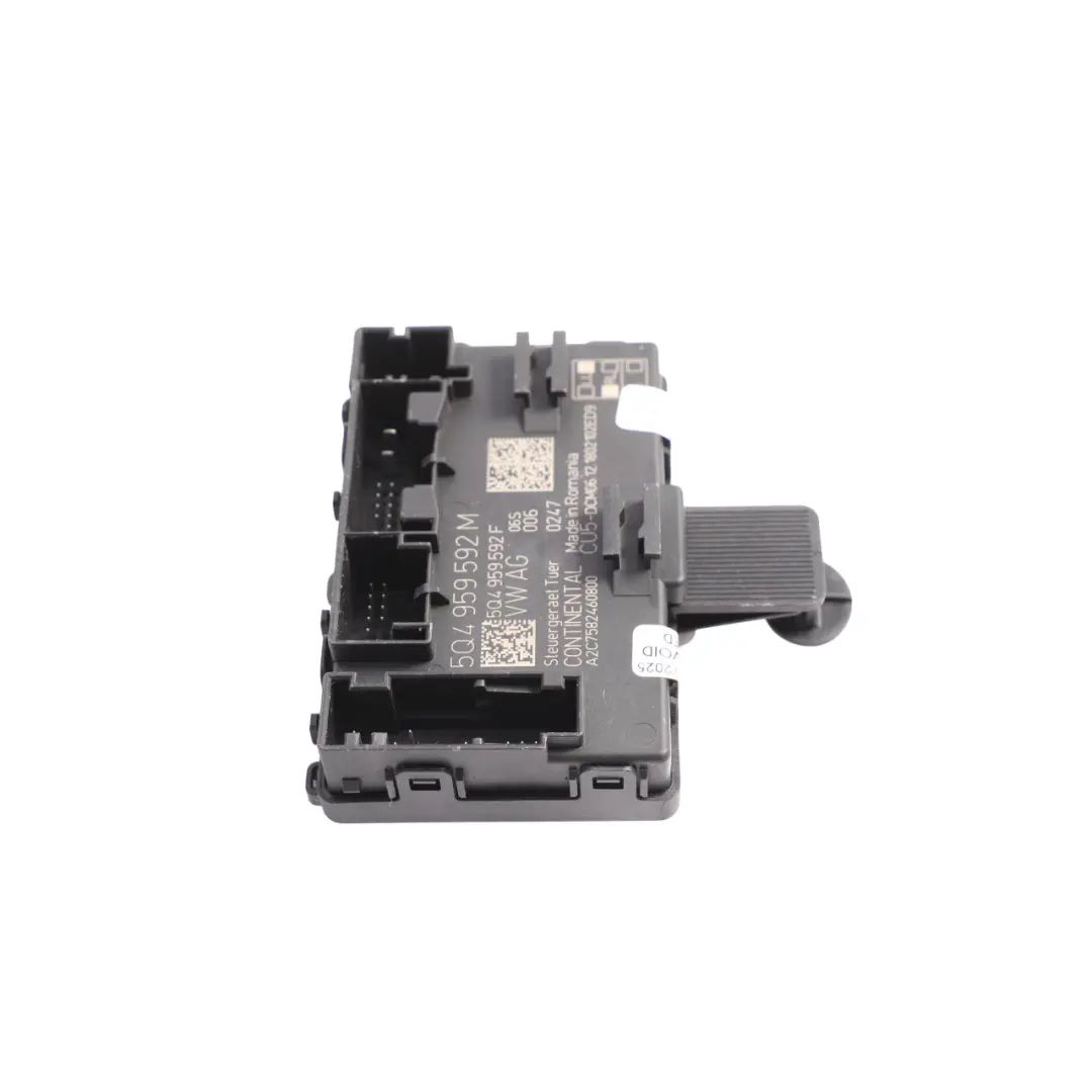 Mk3 Door Module Control Unit Front Passenger's Side Door to Seat Leon with Part number 5Q4959592M Seat Leon Mk3 Door Module Control Unit Front Passenger's Side Door - SKU 5Q4959592M - Part number 5Q4959592M
