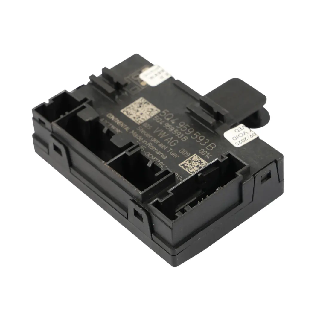 Mk3 5F Tür Modul Steuergerät Vordere Fahrerseite Tür für Seat Leon mit Teilenummer 5Q4959593B Seat Leon Mk3 5F Tür Modul Steuergerät Vordere Fahrerseite Tür - SKU 5Q4959593B - Teilenummer 5Q4959593B