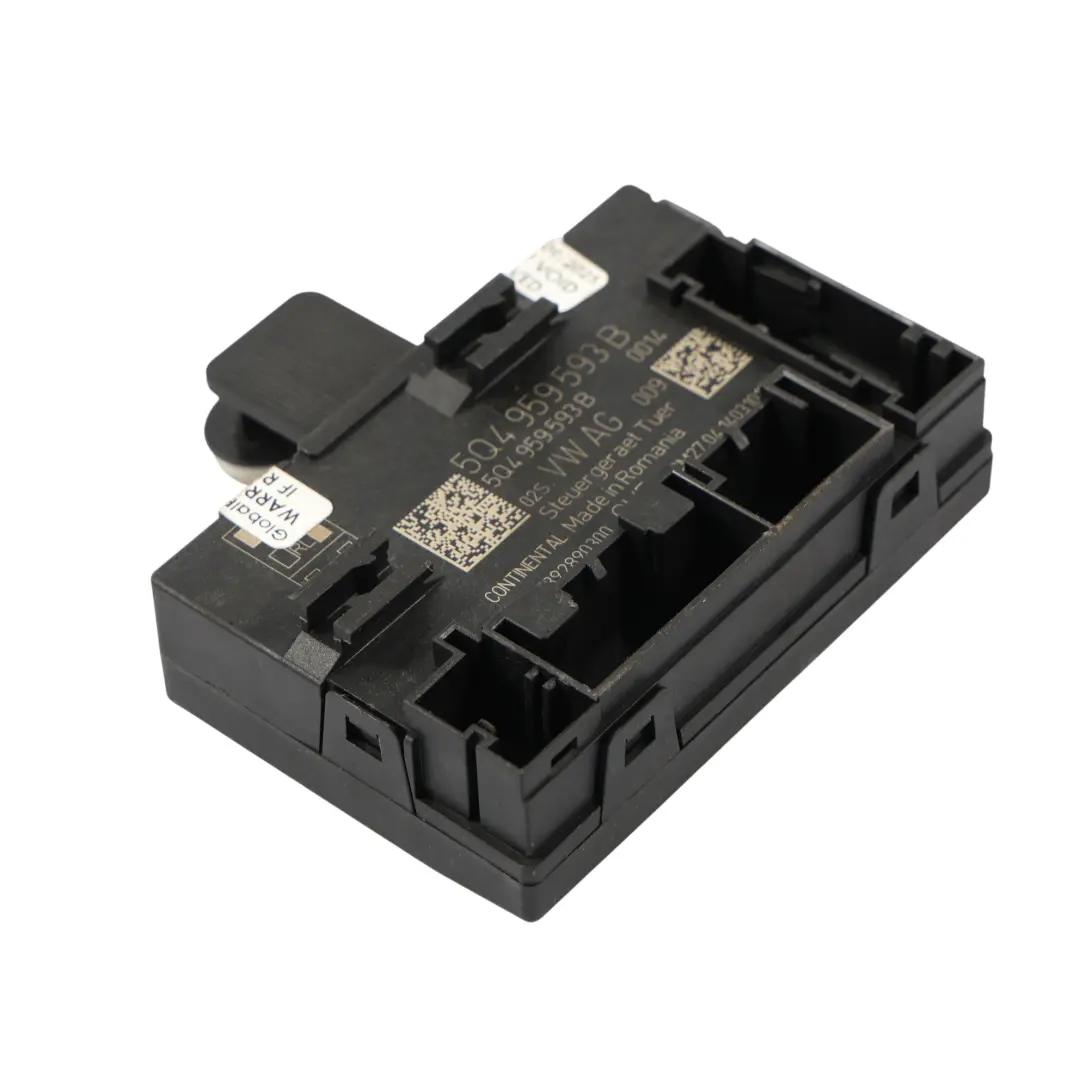Seat Leon Mk3 5F Tür Modul Steuergerät Vordere Fahrerseite Tür - SKU 5Q4959593B - Teilenummer 5Q4959593B