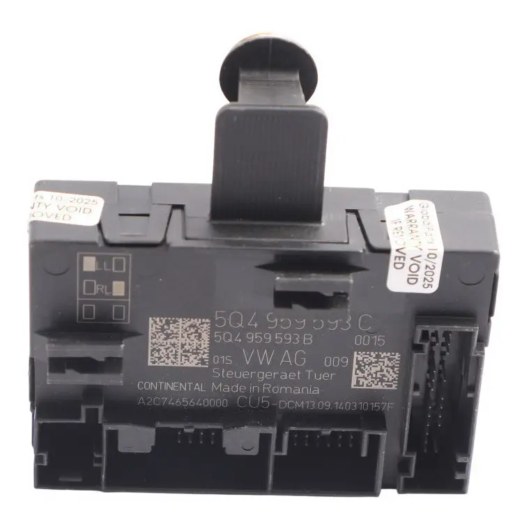 Seat Leon Mk3 Front Door Module Control Unit Driver's Side - SKU 5Q4959593C - Part number 5Q4959593C