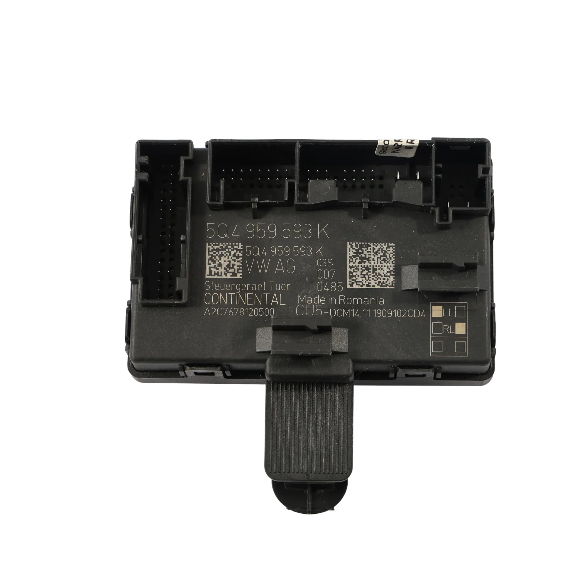 Seat Ateca Sterownik Moduł Drzwi Przednich Strona Kierowcy 5Q4959593K