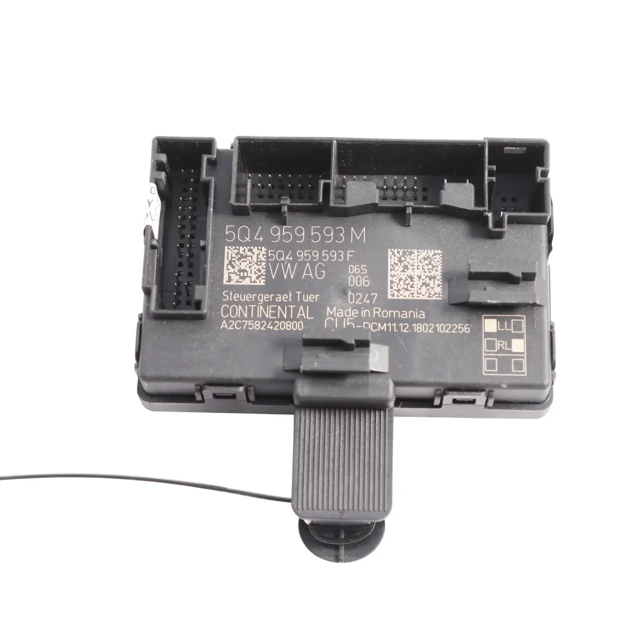 Seat Leon Mk3 Door Module Control Unit Front Driver's Side Door 5Q4959593M
