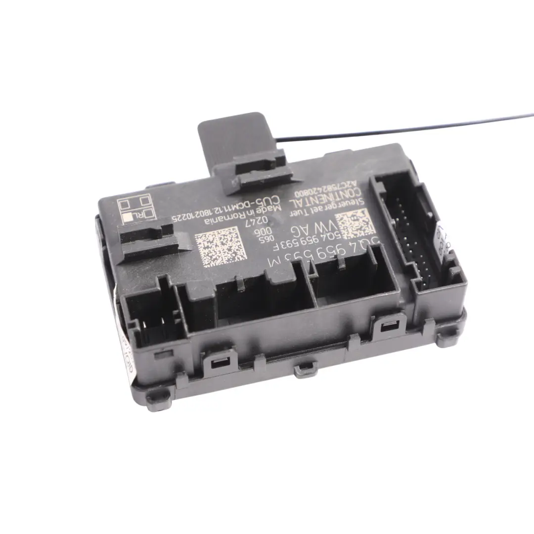 Mk3 Door Module Control Unit Front Driver's Side Door to Seat Leon with Part number 5Q4959593M Seat Leon Mk3 Door Module Control Unit Front Driver's Side Door - SKU 5Q4959593M - Part number 5Q4959593M