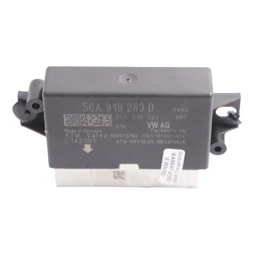 Seat Leon 5F Mk3 Park Parking Assist PDC Distance Control Unit Module 5QA919283D