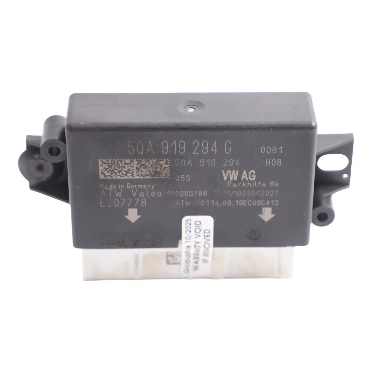 Volkswagen Golf Mk7 PDC Parking Assist Distance Module Control Unit 5QA919294G