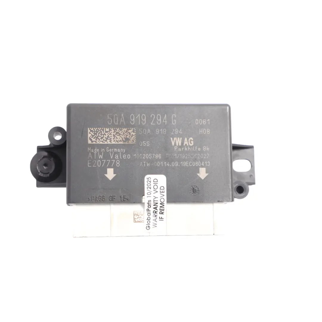 Module Contrôle Aide Stationnement PDC pour Volkswagen Golf Mk7 à propos du numéro de pièce 5QA919294G Volkswagen Golf Mk7 Module Contrôle Aide Stationnement PDC - SKU 5QA919294G - Numéro de pièce 5QA919294G