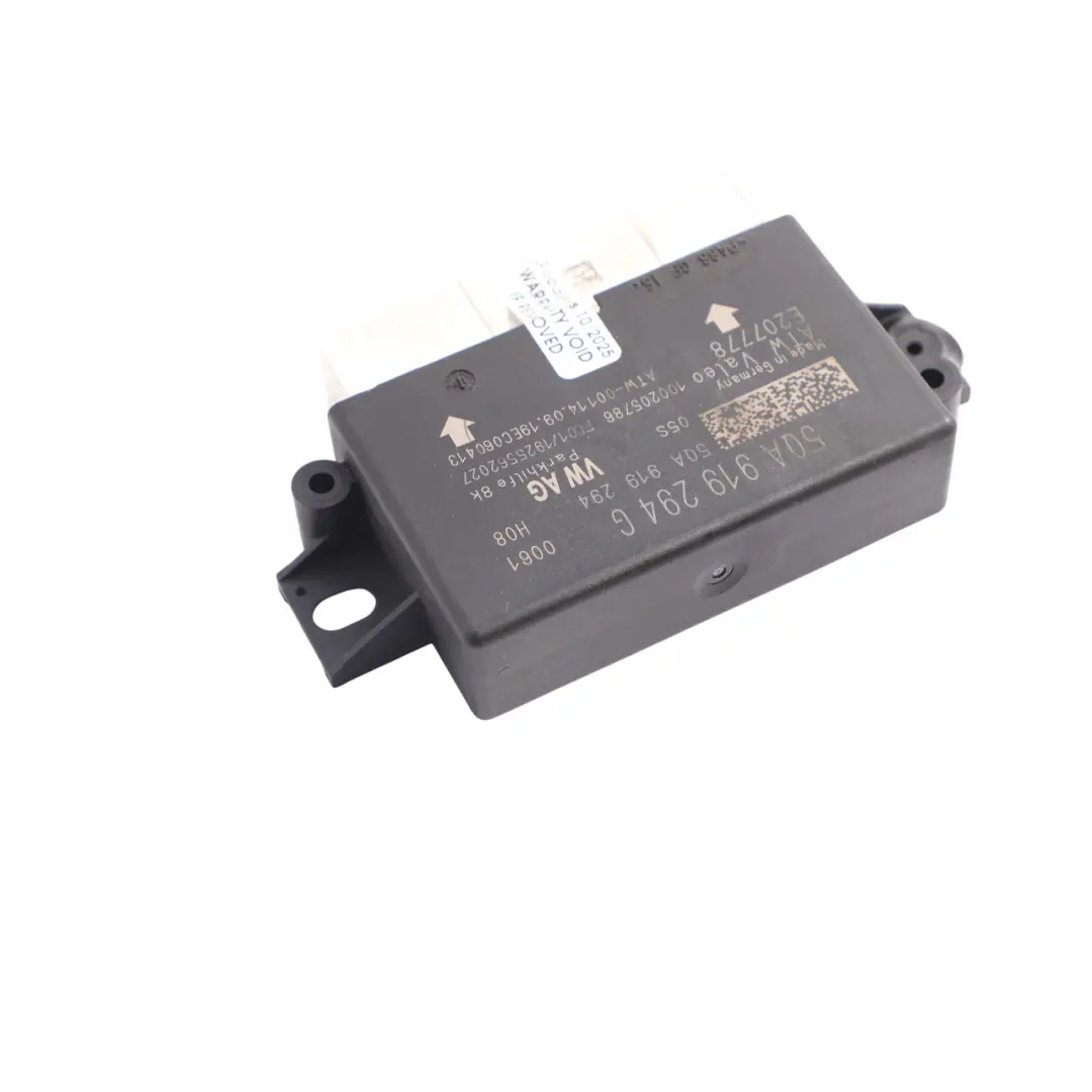Volkswagen Golf Mk7 Módulo Control Asistencia Aparcamiento PDC - SKU 5QA919294G - Número de pieza 5QA919294G