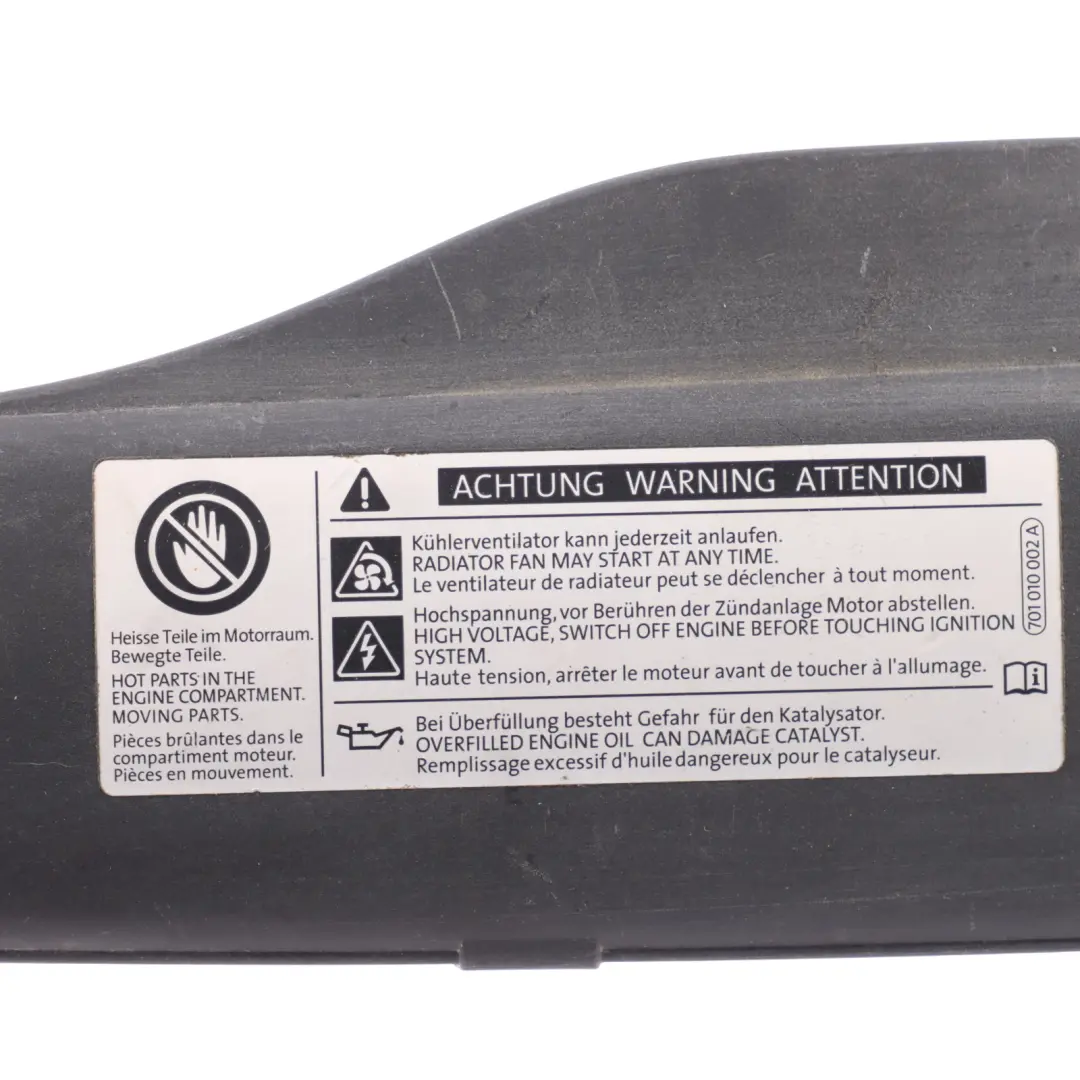 Seat Leon Mk3 5F Front Air Duct Cooler Cover Radiator Trim Frame - SKU 5Q0129954-2 - Part number 5Q0129954