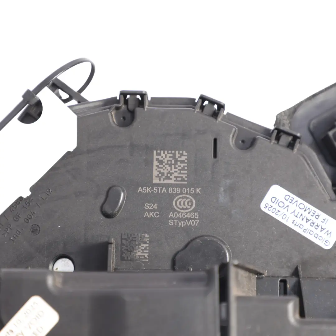 Seat Ateca VW Golf Mk8 Siłownik Zamek Drzwi Lewy Tył Tylny - SKU 5TA839015K - Numer Części 5TA839015K