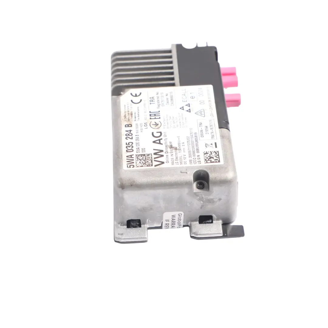 Mk2 Online Connect Bluetooth Control Unit to VW Volkswagen Tiguan with Part number 5WA035284B VW Volkswagen Tiguan Mk2 Online Connect Bluetooth Control Unit - SKU 5WA035284B - Part number 5WA035284B