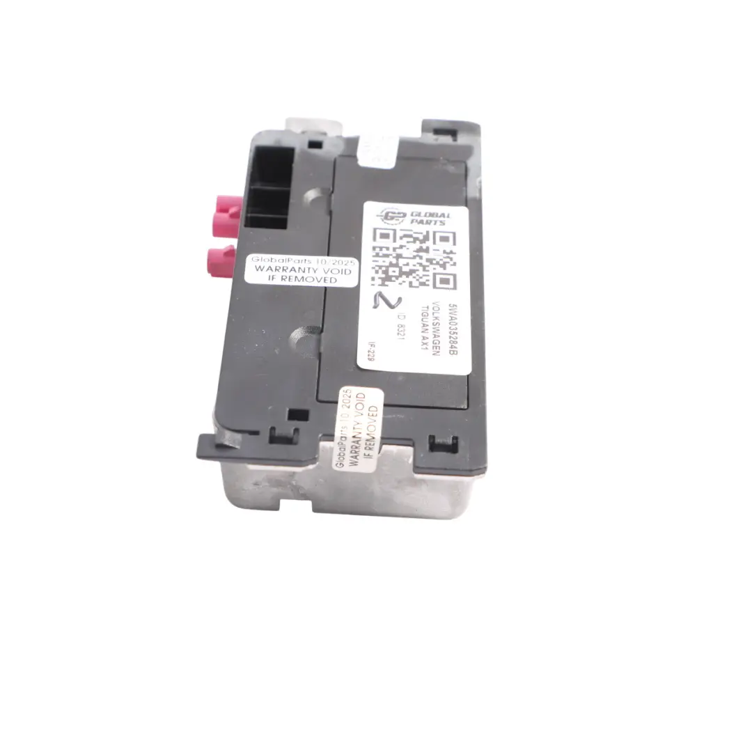 Mk2 Online Connect Bluetooth Control Unit to VW Volkswagen Tiguan with Part number 5WA035284B VW Volkswagen Tiguan Mk2 Online Connect Bluetooth Control Unit - SKU 5WA035284B - Part number 5WA035284B