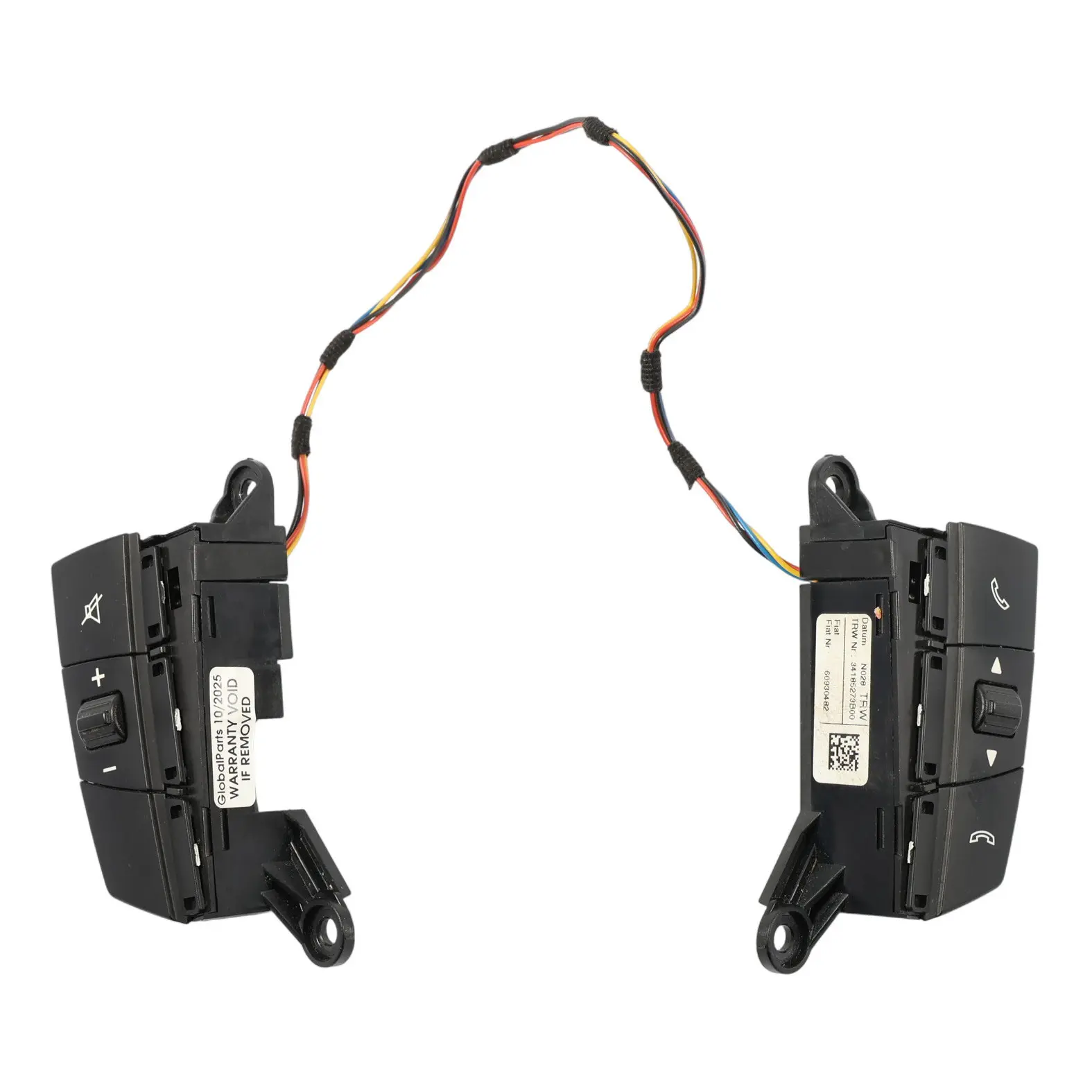 Citroen Relay III Steering Wheel Switch Controls Multifunction 60930482 60930481