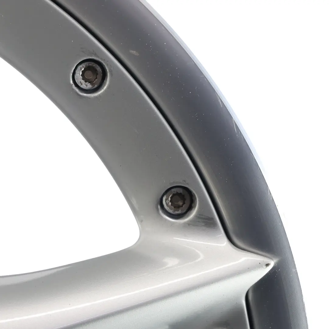 Plata Llanta Delantera De Aleacion 18" 8J ET:47 Star Spoke 108 para BMW Z4 E85 E86 con número de pieza 6758194 BMW Z4 E85 E86 Plata Llanta Delantera De Aleacion 18" 8J ET:47 Star Spoke 108 - SKU 6758194-1 - Número de pieza 6758194