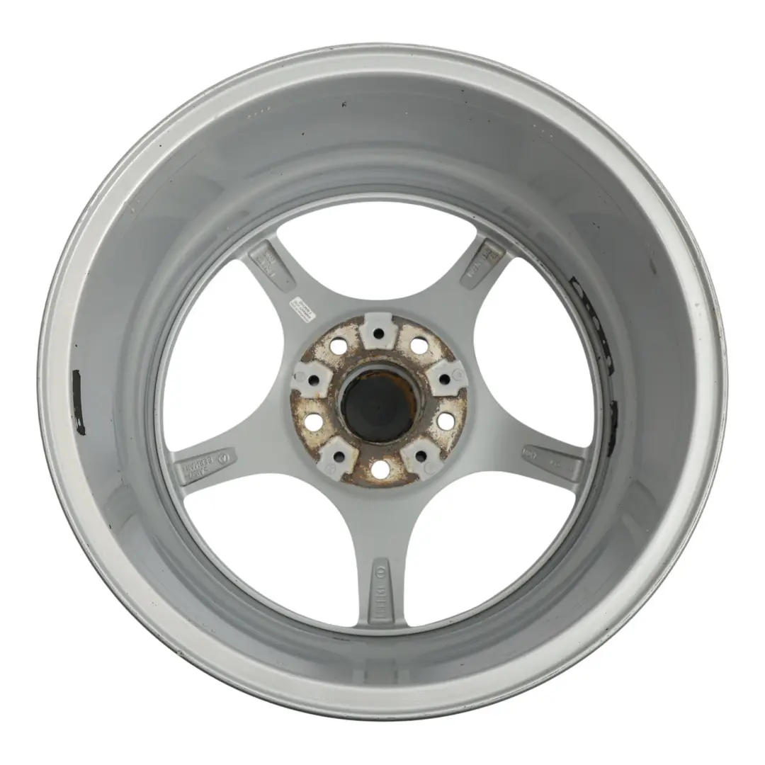 BMW Z4 E85 E86 Rear Silver Wheel Alloy Rim 18" 8,5J ET:50 Star Spoke 108 - SKU 6758195-1 - Part number 6758195