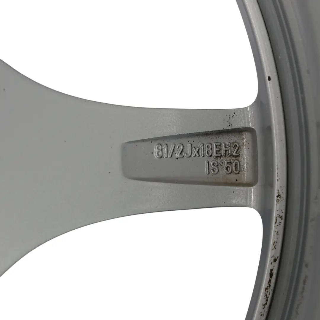 BMW Z4 E85 E86 Rear Silver Wheel Alloy Rim 18" 8,5J ET:50 Star Spoke 108 - SKU 6758195-1 - Part number 6758195