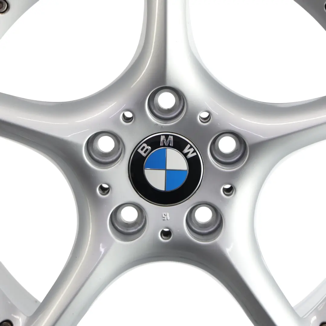 Hinten Alu Felge Alufelge 18" 8,5J ET:50 Sternspeiche 108 für BMW Z4 E85 E86 mit Teilenummer 6758195 BMW Z4 E85 E86 Hinten Alu Felge Alufelge 18" 8,5J ET:50 Sternspeiche 108 - SKU 6758195-1 - Teilenummer 6758195