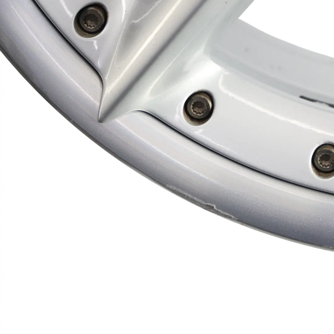 Llanta Trasera De Aleación De Plata 18 "8,5J ET:50 Star Spoke 108 para BMW Z4 E85 E86 con número de pieza 6758195 BMW Z4 E85 E86 Llanta Trasera De Aleación De Plata 18 "8,5J ET:50 Star Spoke 108 - SKU 6758195-1 - Número de pieza 6758195