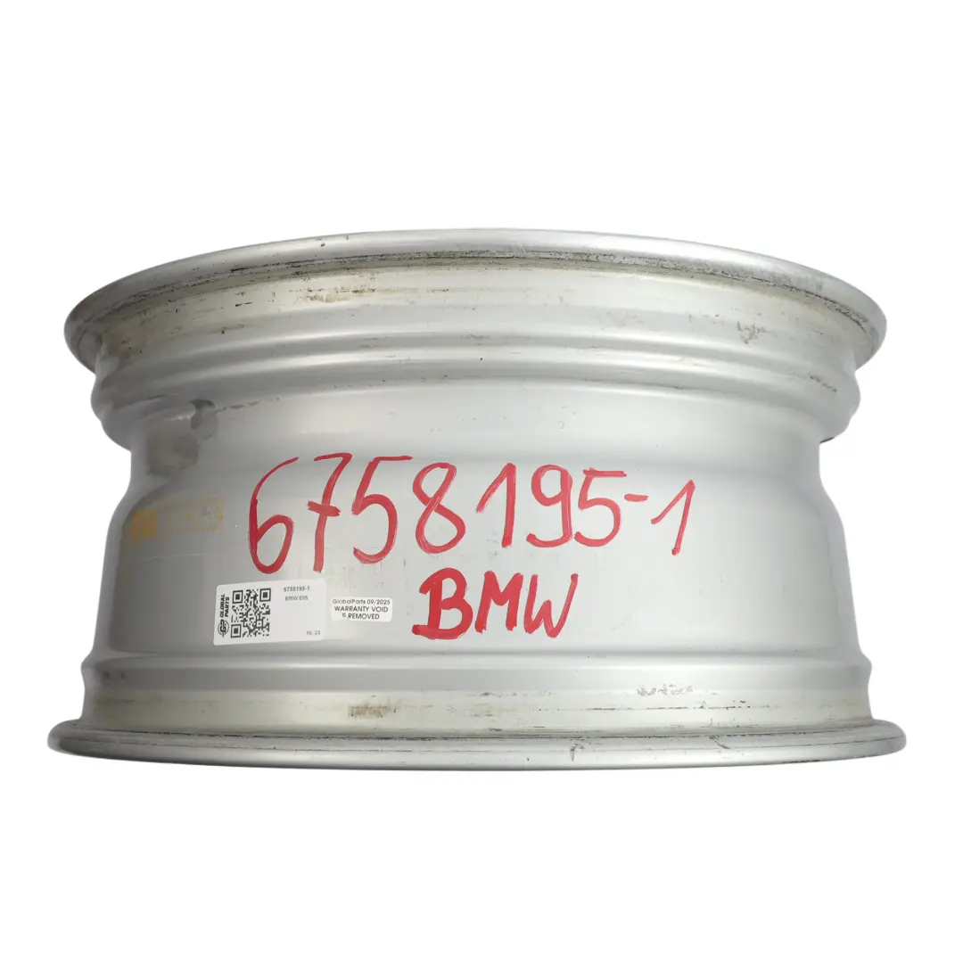 BMW Z4 E85 E86 Rear Silver Wheel Alloy Rim 18" 8,5J ET:50 Star Spoke 108 - SKU 6758195-1 - Part number 6758195
