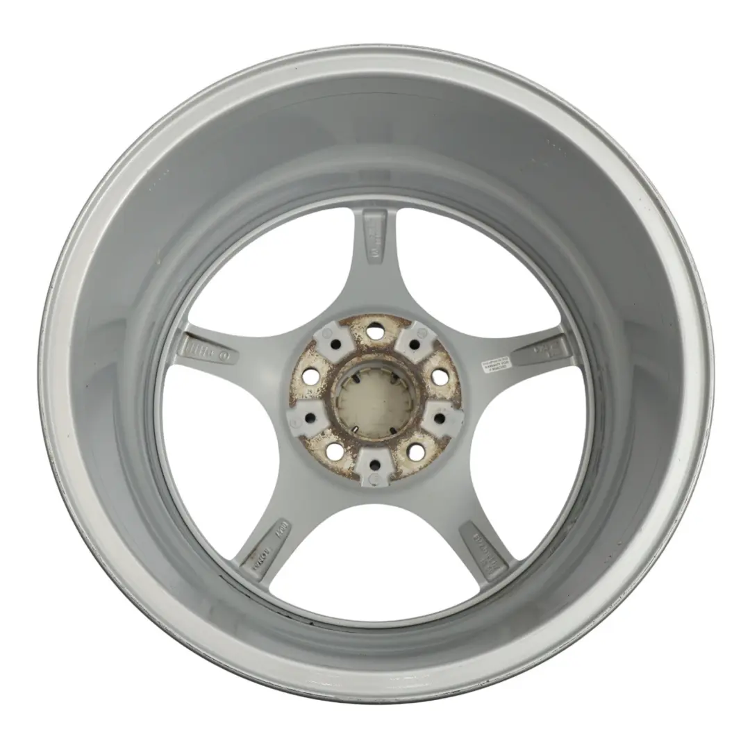 Plata Llanta Trasera De Aleación 18" 8,5J ET:50 Star Spoke 108 BBS para BMW Z4 E85 con número de pieza 6758195 BMW Z4 E85 Plata Llanta Trasera De Aleación 18" 8,5J ET:50 Star Spoke 108 BBS - SKU 6758195-2 - Número de pieza 6758195