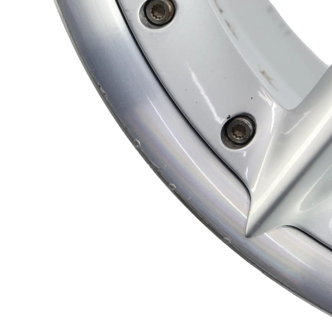 Argento Cerchio Posteriore Lega 18" 8,5J ET:50 Raggi A Stella 108 BBS per BMW Z4 E85 con numero di parte 6758195 BMW Z4 E85 Argento Cerchio Posteriore Lega 18" 8,5J ET:50 Raggi A Stella 108 BBS - SKU 6758195-2 - Numero di parte 6758195