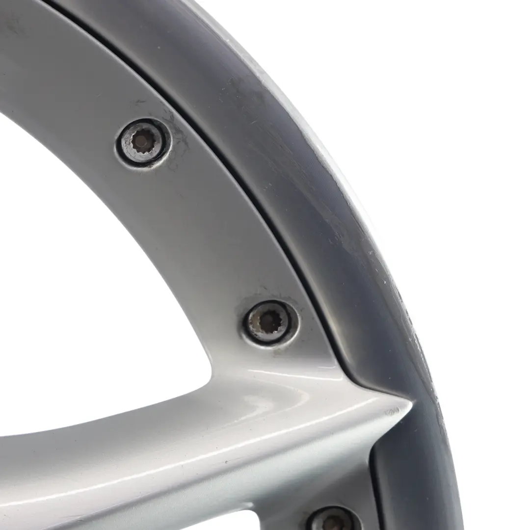 BMW Z4 E85 Silver Rear Wheel Alloy Rim 18" 8,5J ET:50 Star Spoke 108 BBS - SKU 6758195-2 - Part number 6758195