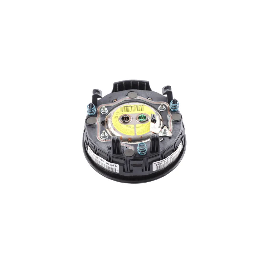 BMW E60 E61 E63 Steering Wheel M-Sport Air Module Driver's Side Black - SKU 6761382 - Part number 6761382