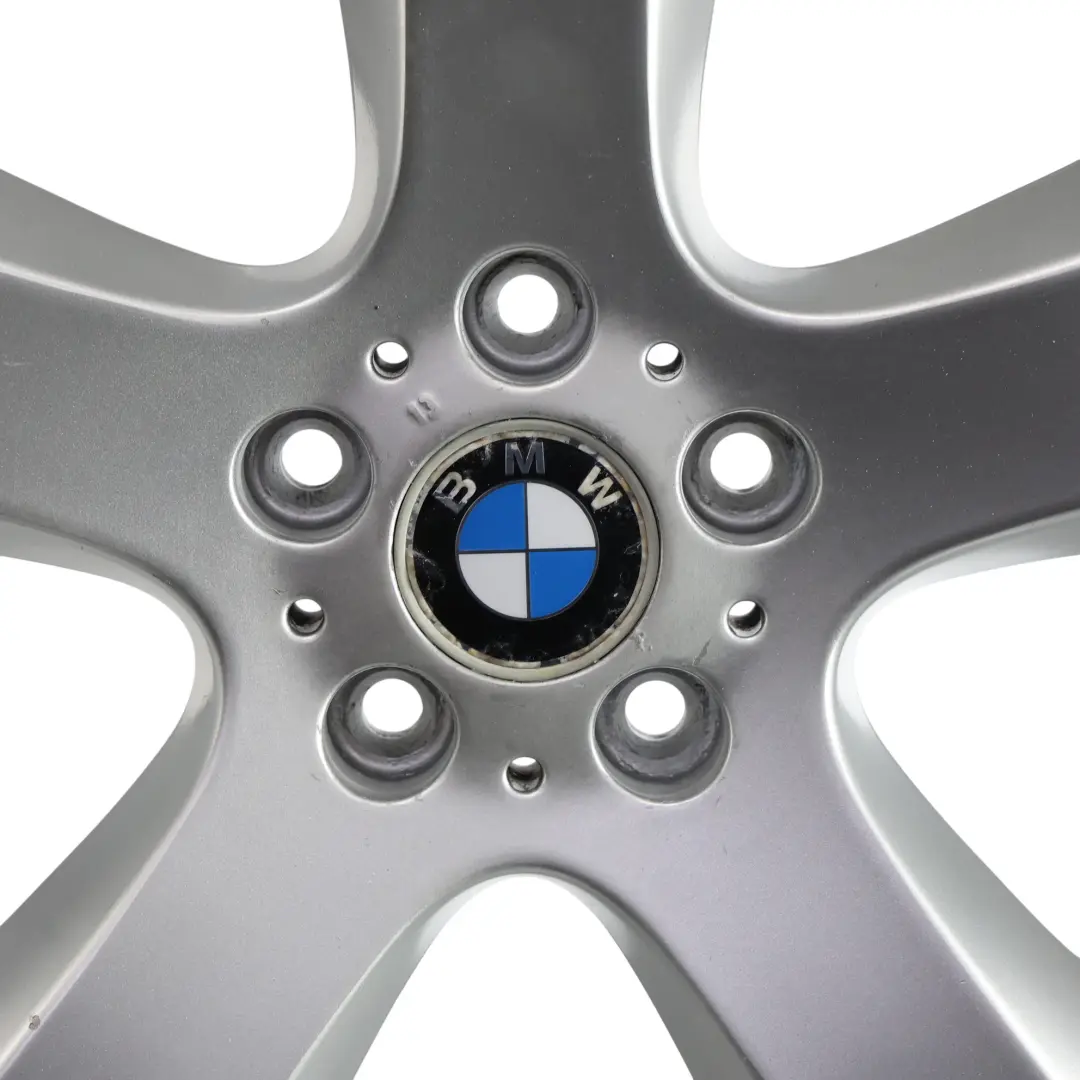 BMW X5 E53 Front Silver Wheel Alloy Rim 19" Star Spoke 132 9J ET:48 - SKU 6761931-1 - Part number 6761931