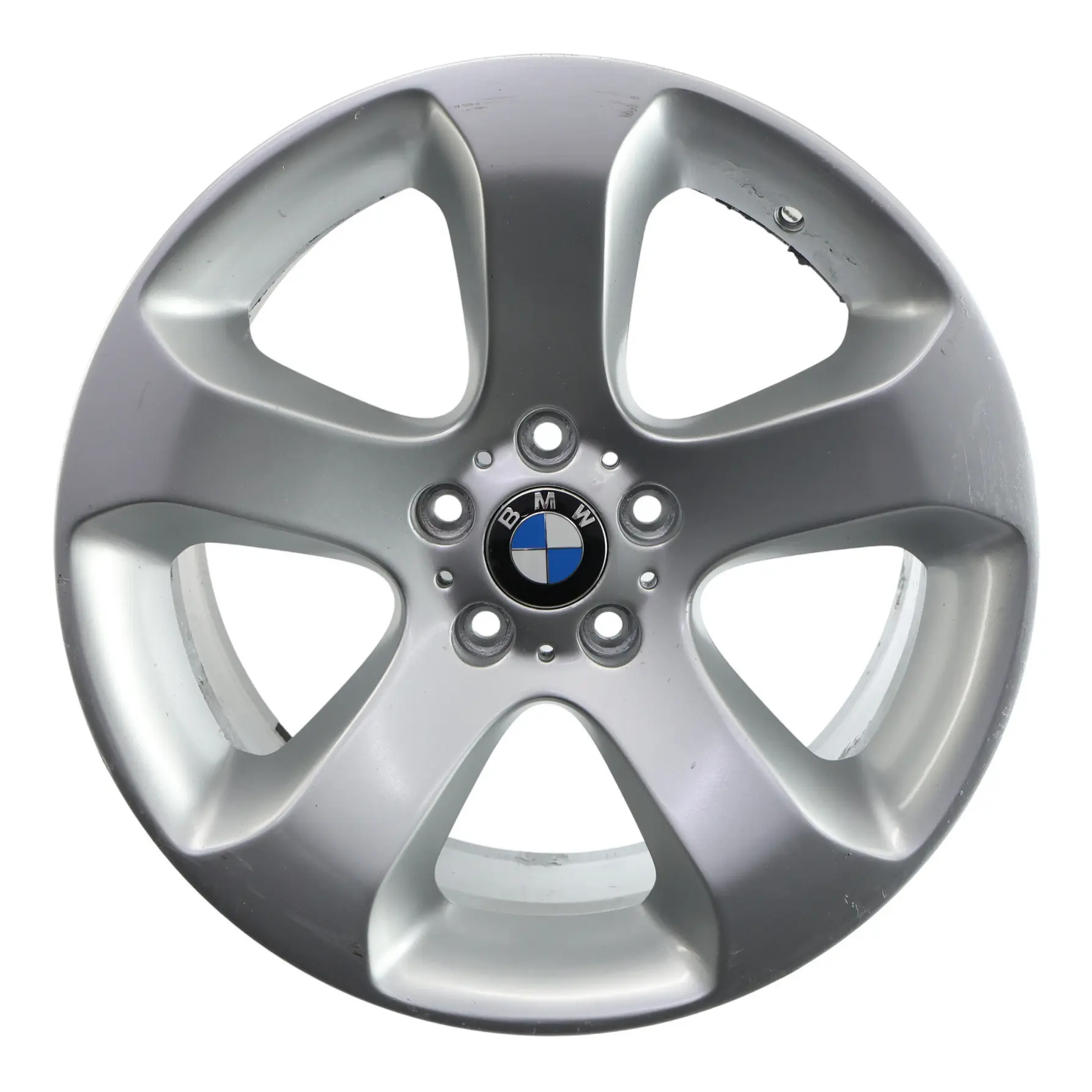 BMW X5 E53 Cerchio In Lega Argento Posteriore 19" 10J ET:45 Styling 132 6761932