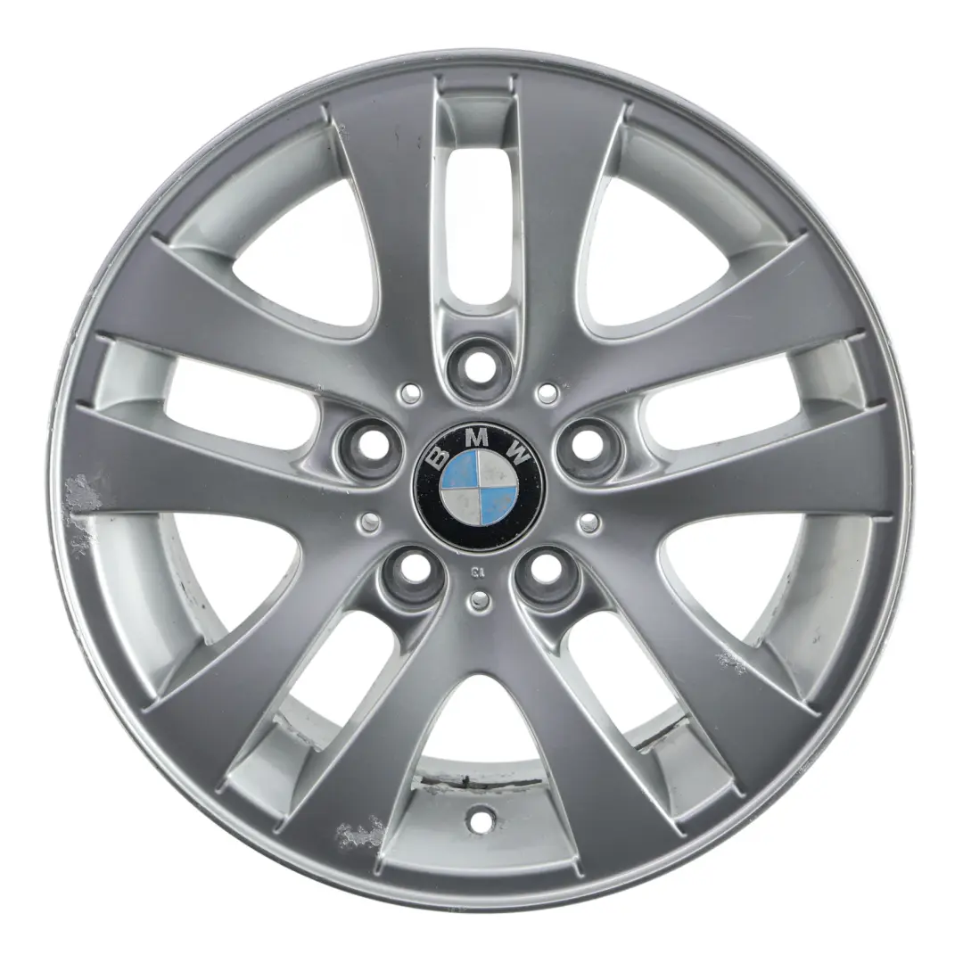BMW E90 E91 Silver Alloy Wheel Rim 16" Double Spoke 156 7J ET:34 6775595 - SKU 6765810-1 - Part number 6765810