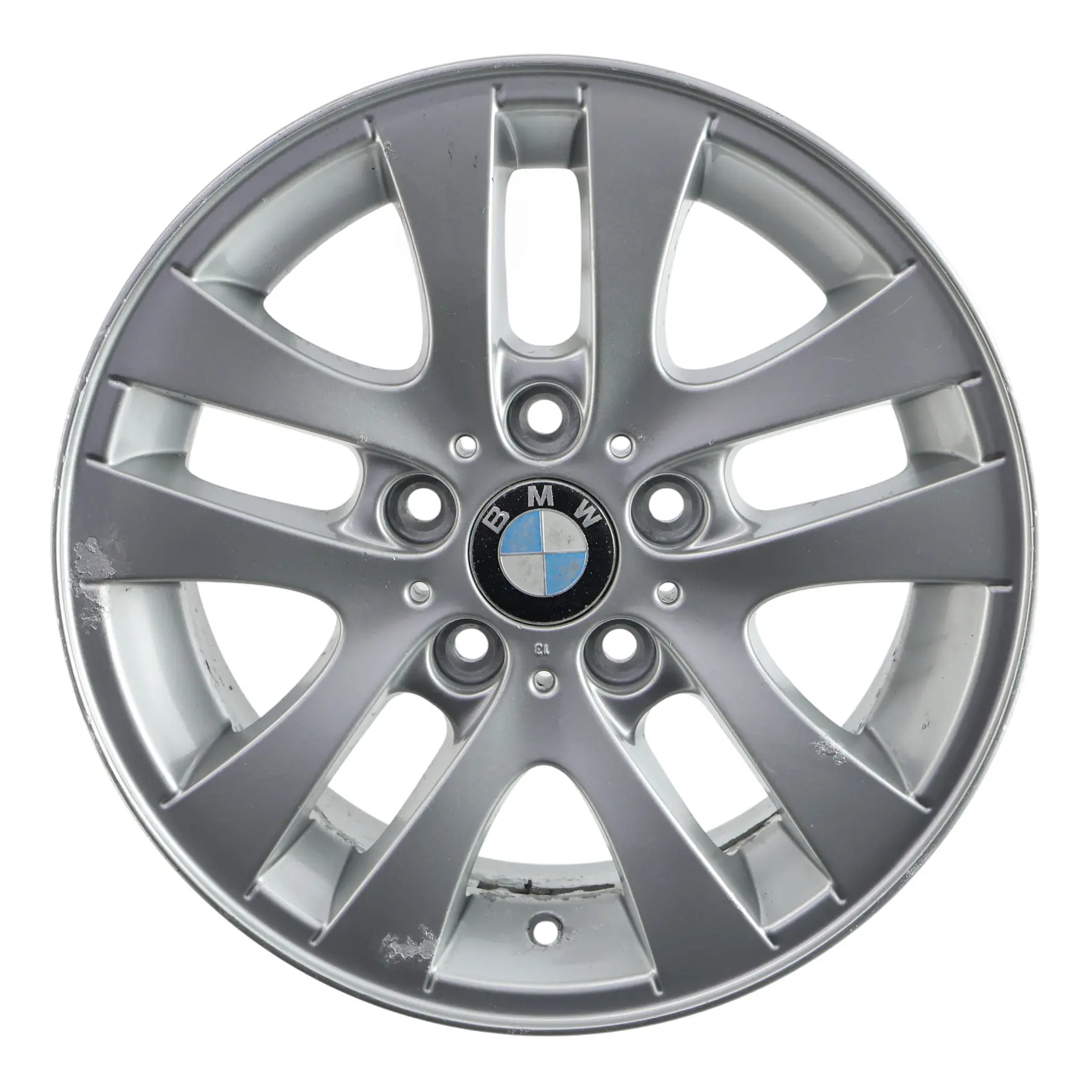 BMW E90 E91 Silver Alloy Wheel Rim 16" Double Spoke 156 7J ET:34 6775595