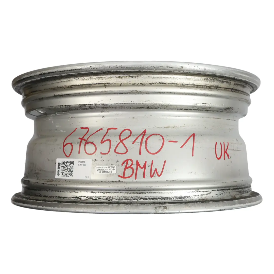 BMW E90 E91 Silver Alloy Wheel Rim 16" Double Spoke 156 7J ET:34 6775595 - SKU 6765810-1 - Part number 6765810