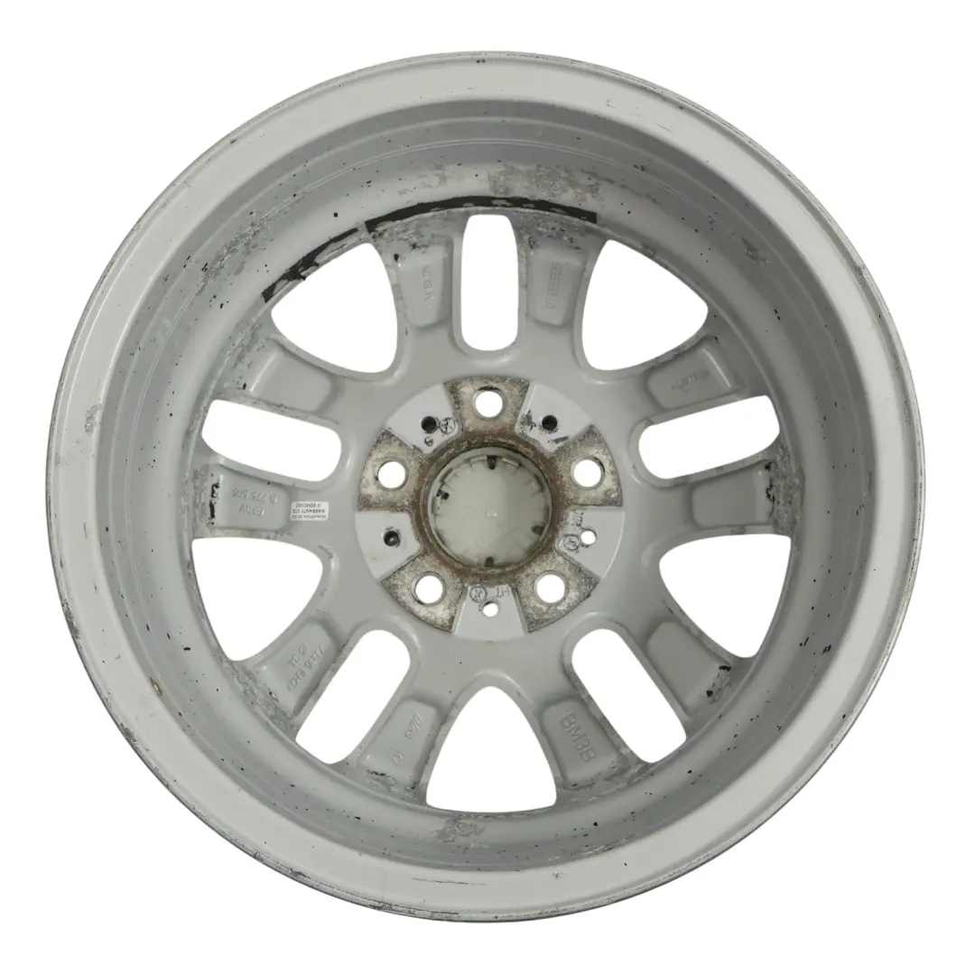 BMW E90 E91 Silver Alloy Wheel Rim 16" Double Spoke 156 7J ET:34 6775595 - SKU 6765810-1 - Part number 6765810