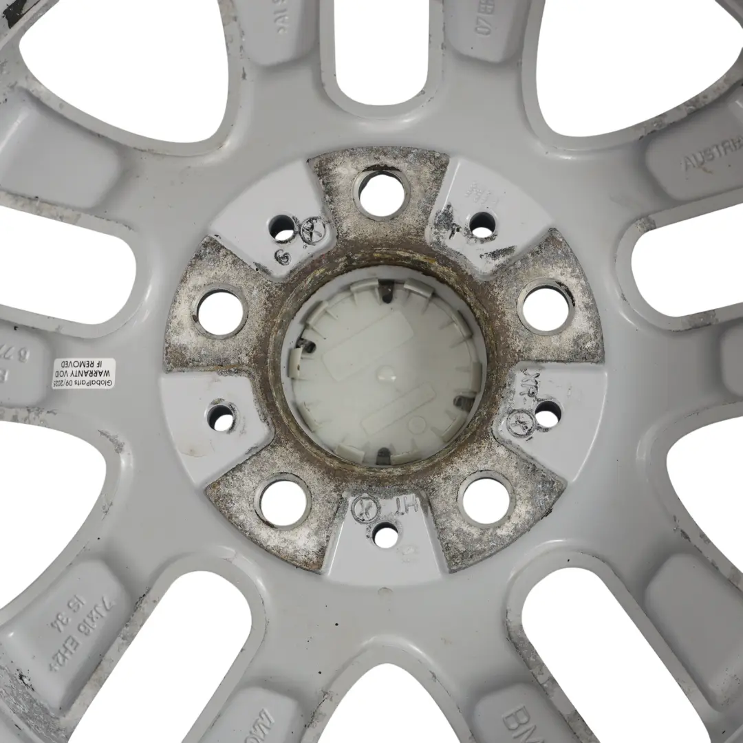 BMW E90 E91 Silver Alloy Wheel Rim 16" Double Spoke 156 7J ET:34 6775595 - SKU 6765810-1 - Part number 6765810