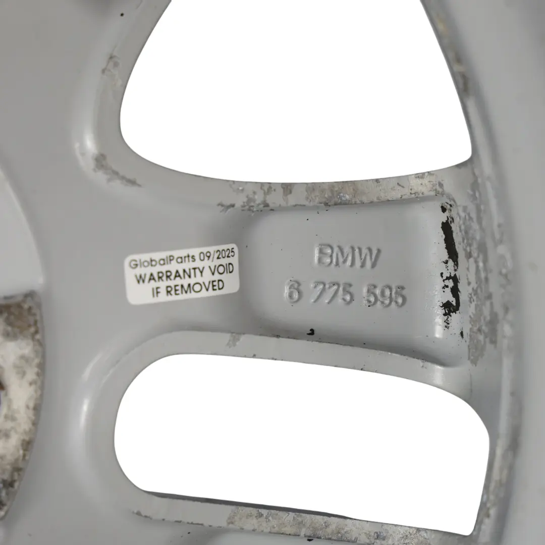 BMW E90 E91 Silver Alloy Wheel Rim 16" Double Spoke 156 7J ET:34 6775595 - SKU 6765810-1 - Part number 6765810