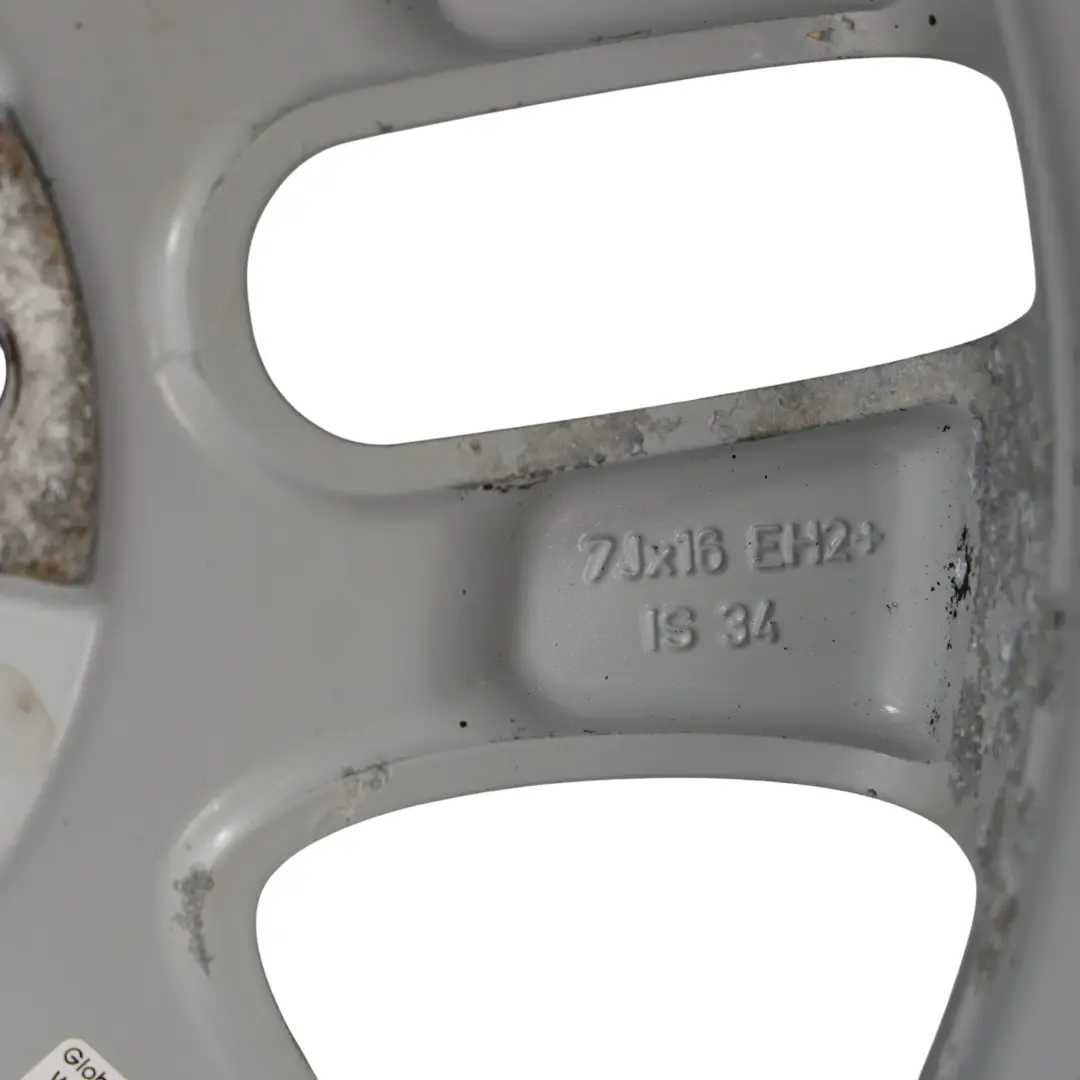 BMW E90 E91 Silver Alloy Wheel Rim 16" Double Spoke 156 7J ET:34 6775595 - SKU 6765810-1 - Part number 6765810