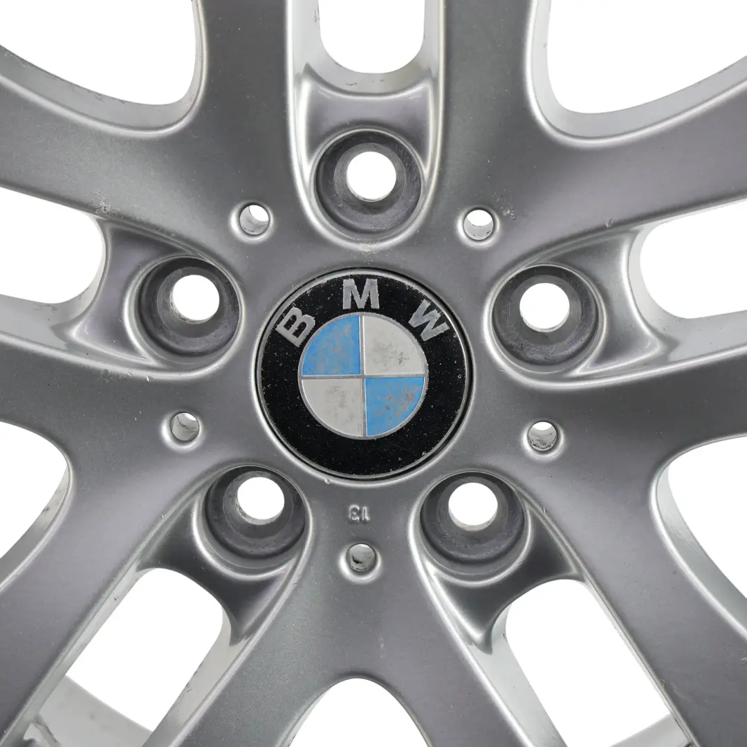 BMW E90 E91 Silver Alloy Wheel Rim 16" Double Spoke 156 7J ET:34 6775595 - SKU 6765810-1 - Part number 6765810