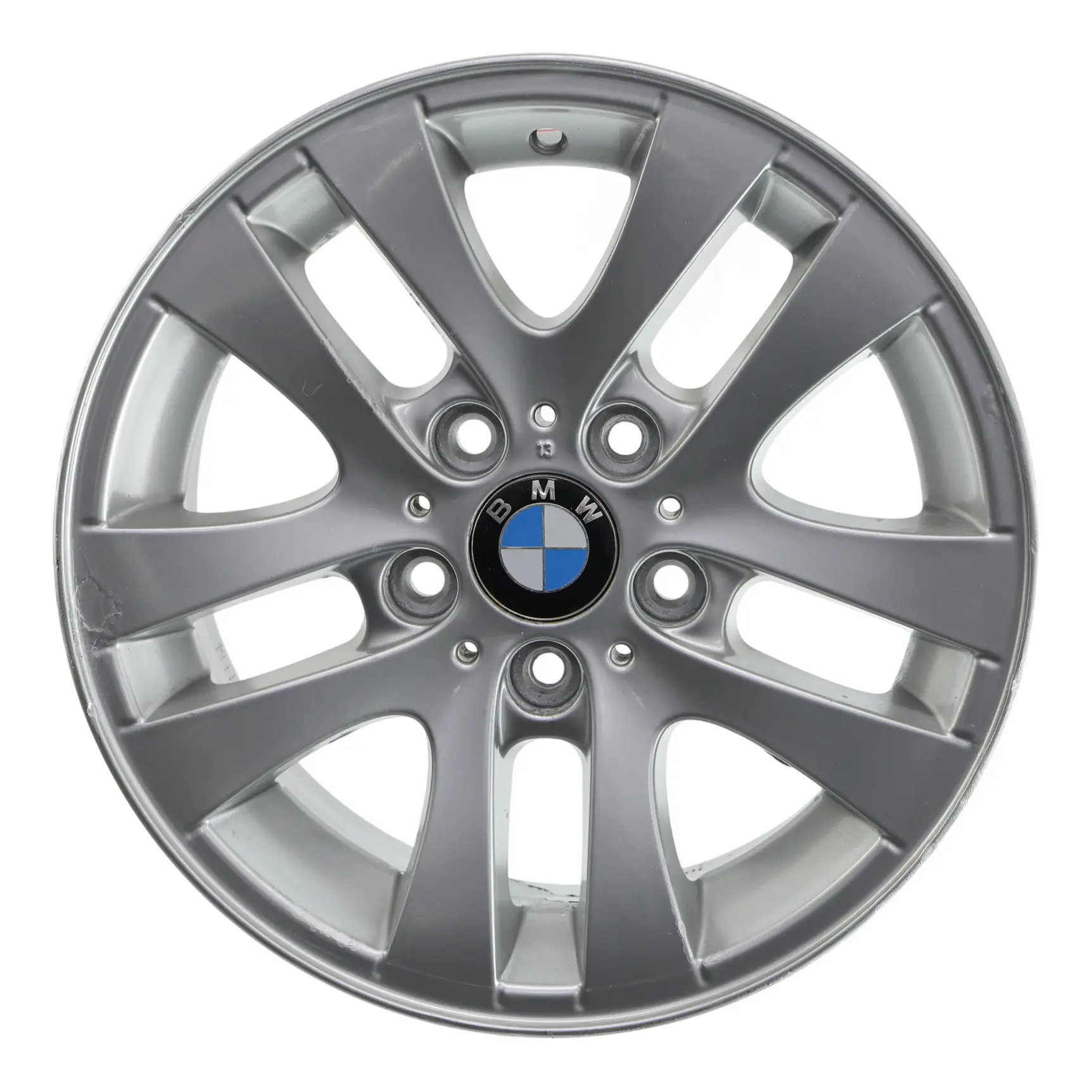 BMW E90 E91 Silver Alloy Wheel Rim 16" Double Spoke 156 7J ET:34