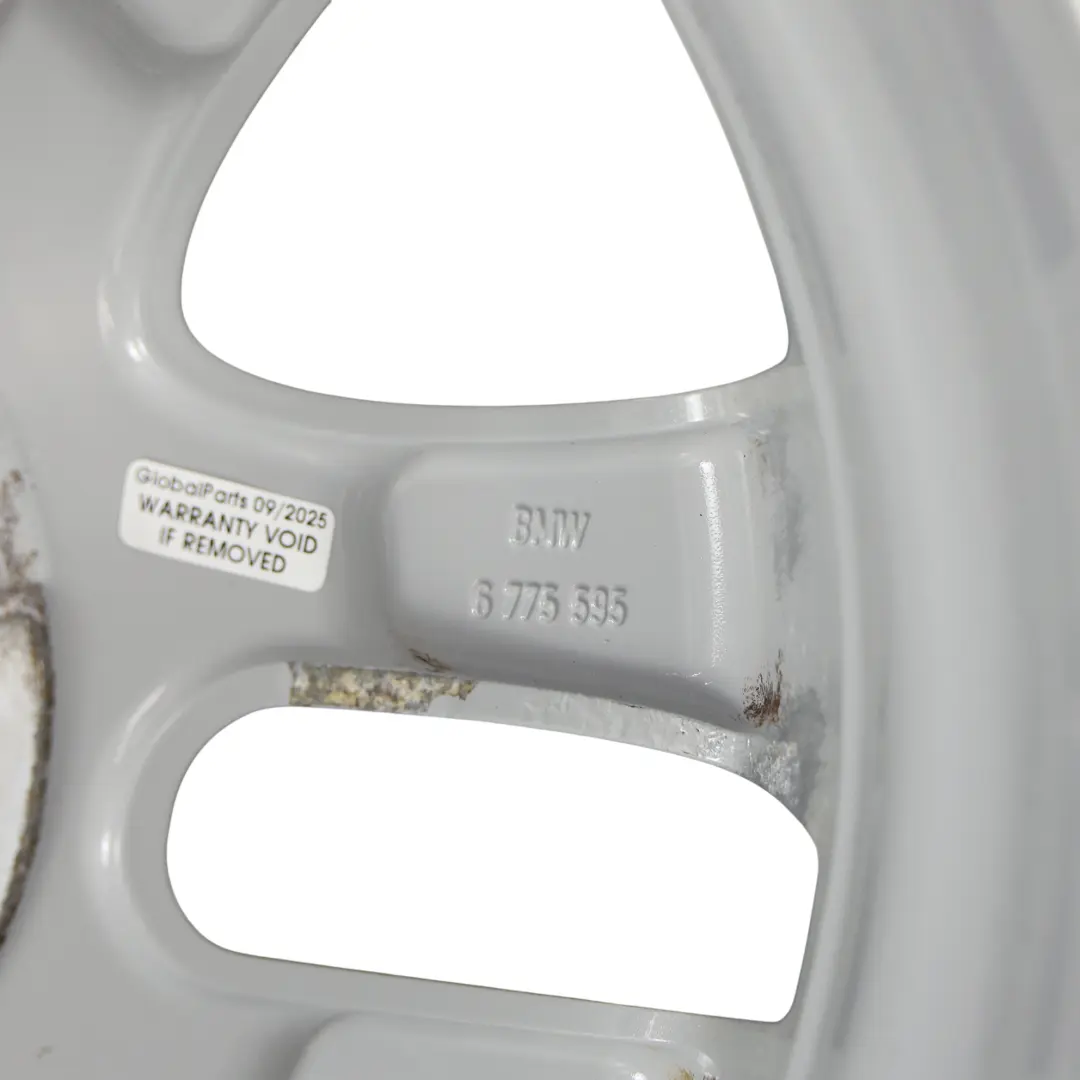 BMW 3 er E90 E91 Silber Alu Felge Alufelge 16" Doppelspeiche 156 7J ET:34 - SKU 6765810-2 - Teilenummer 6765810