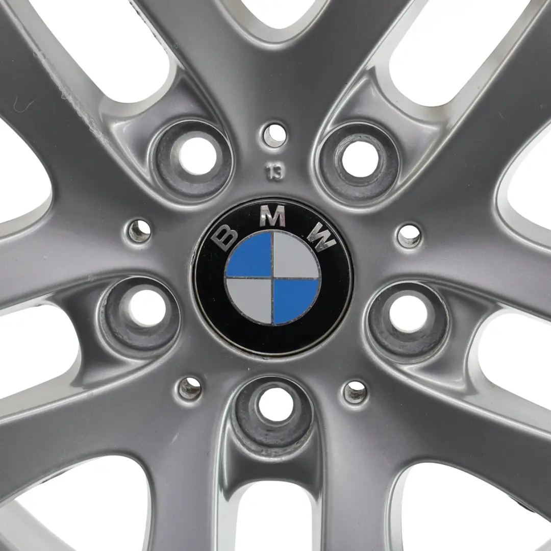 BMW 3 er E90 E91 Silber Alu Felge Alufelge 16" Doppelspeiche 156 7J ET:34 - SKU 6765810-2 - Teilenummer 6765810