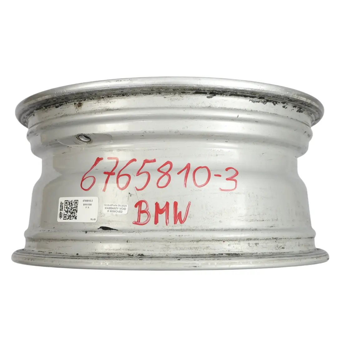 BMW E90 E91 Alu Felge Alufelge 16" Doppelte Speiche 156 7J ET:34 - SKU 6765810-3 - Teilenummer 6765810
