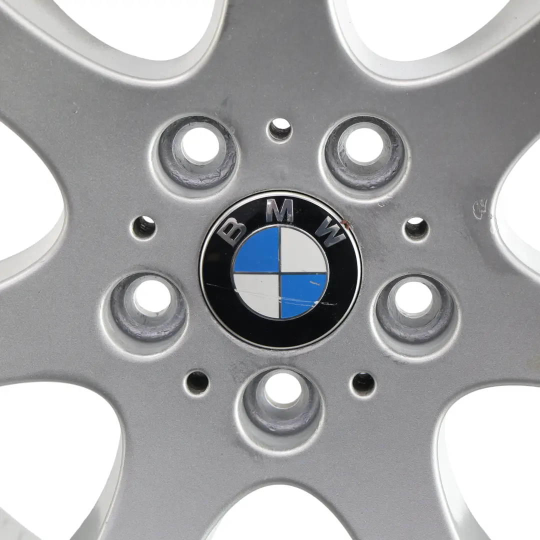 Vorne Alu Felge Alufelge 18" Ellipsoid Styling 162 8J ET:34 für BMW E90 E91 E92 mit Teilenummer 6765816 BMW E90 E91 E92 Vorne Alu Felge Alufelge 18" Ellipsoid Styling 162 8J ET:34 - SKU 6765816-1 - Teilenummer 6765816