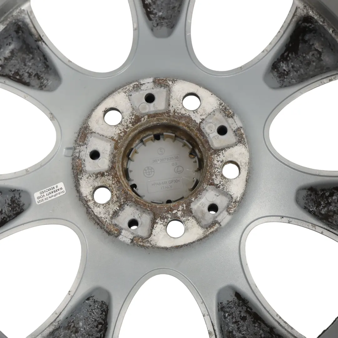 Alloy Rim 18" Ellipsoid Styling 162 ET:37 8,5J to BMW E90 E91 E92 E93 Rear Wheel with Part number 6765817 BMW E90 E91 E92 E93 Rear Wheel Alloy Rim 18" Ellipsoid Styling 162 ET:37 8,5J - SKU 6765817-1 - Part number 6765817