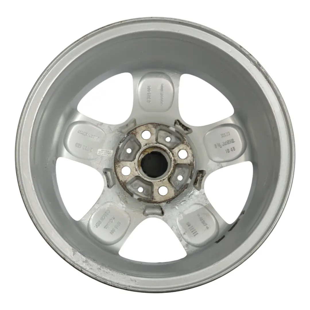 Mini One R50 R55 R56 Jante Alliage Argent 15" 5,5J 5-Start Spooler 100 - SKU 6768498-2 - Numéro de pièce 6768498