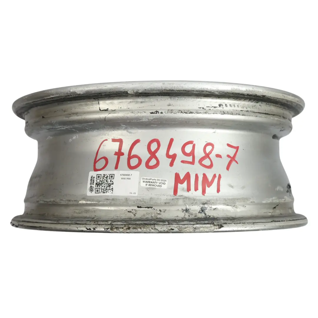 Mini Cooper R50 R56 Silver Wheel Alloy Rim 15" 5,5J ET:45 5-Start Spooler 100 - SKU 6768498-7 - Part number 6768498