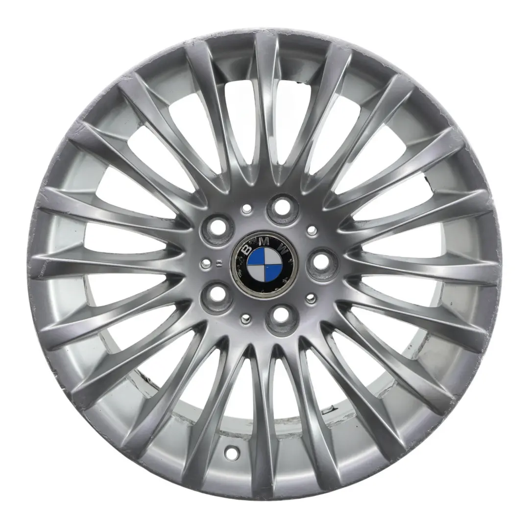 BMW E90 E91 Silberne Leicht metall felge 17" ET:34 8J Spider Speiche 187 - SKU 6768969-1 - Teilenummer 6768969