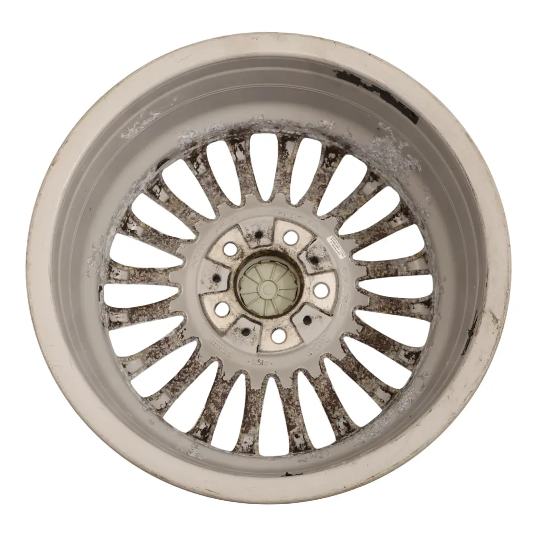 Cerchio in lega argento 17" ET:34 8J Spider Spoke 187 per BMW E90 E91 con numero di parte 6768969 BMW E90 E91 Cerchio in lega argento 17" ET:34 8J Spider Spoke 187 - SKU 6768969-1 - Numero di parte 6768969